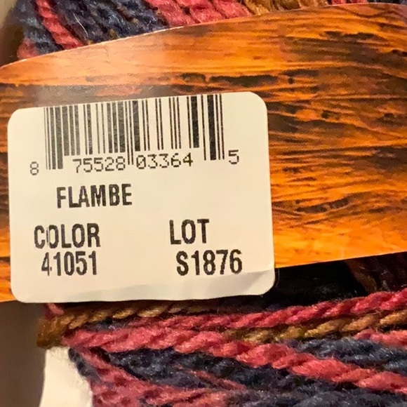 Fibra Natura Heaven Merino Wool Silk Worsted Yarn Flambé Pink Blue Yellow - Picture 12 of 12